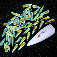 AB‑Iridescent 3*10 Teardrop (Single‑piece Price)