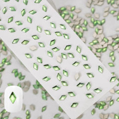 Light‑Green 4*6mm Rhombus