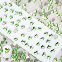 Light‑Green 6*7mm Heart