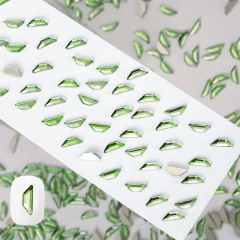 Light‑Green 4*6mm Sail‑Shape