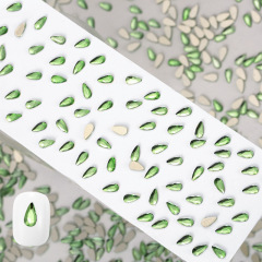 Light‑Green 3*6mm Teardrop