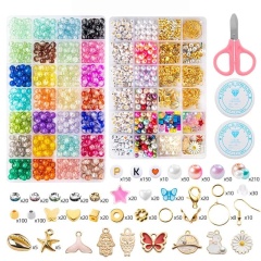 28‑Grid Crackle Beads + 24‑Grid Ornament Accessories