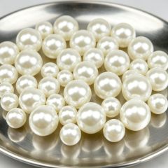 High Gloss Ivory Pearls, No Hole