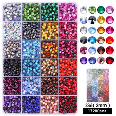 24‑Grid, 17280Pcs, Middle‑East Rhinestones‑A