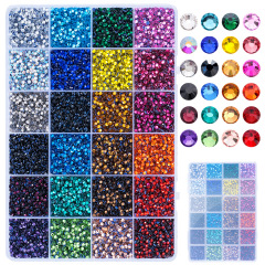 24‑Grid, 14400Pcs, Middle‑East Rhinestones‑C