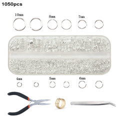 Set 10‑ 12‑Grid, Silver‑White, With Tools