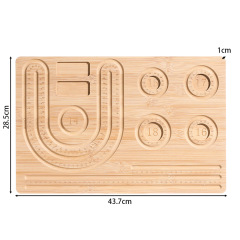 Wooden Beading Board‑Multi‑Circumference Long /945g