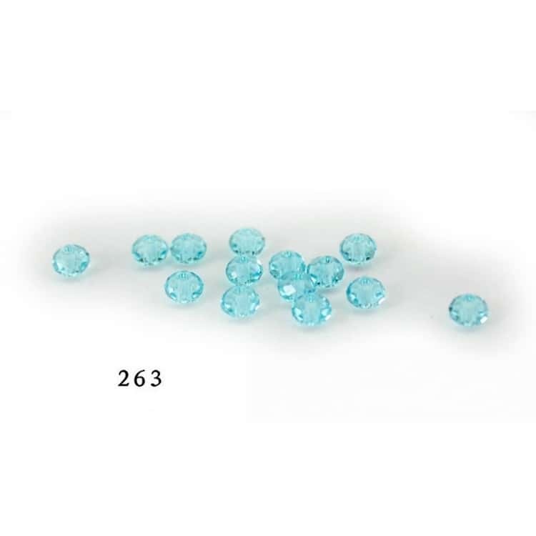 Imitation Austrian Crystal Beads, Flat‑Round, 4mm, Hole: 0.1 mm,about 720pcs/pack, Bead‑Stringing & DIY Jewelry‑Making Accessories