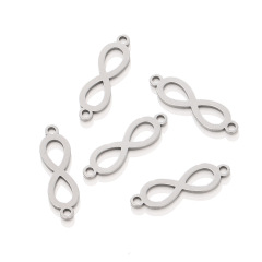 Double‑Loop Figure‑8 (6.5*22mm)