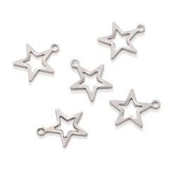 Hollow Five‑Pointed Star (12.5*14.5mm)