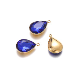 Gold Base‑Sapphire Blue