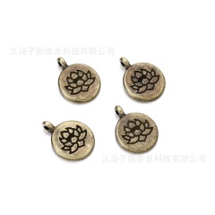 Lotus‑Antique‑Silver