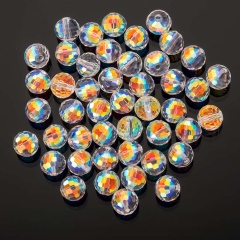 10mm‑96‑Faceted Aurora AB【50Pcs Per Bag】