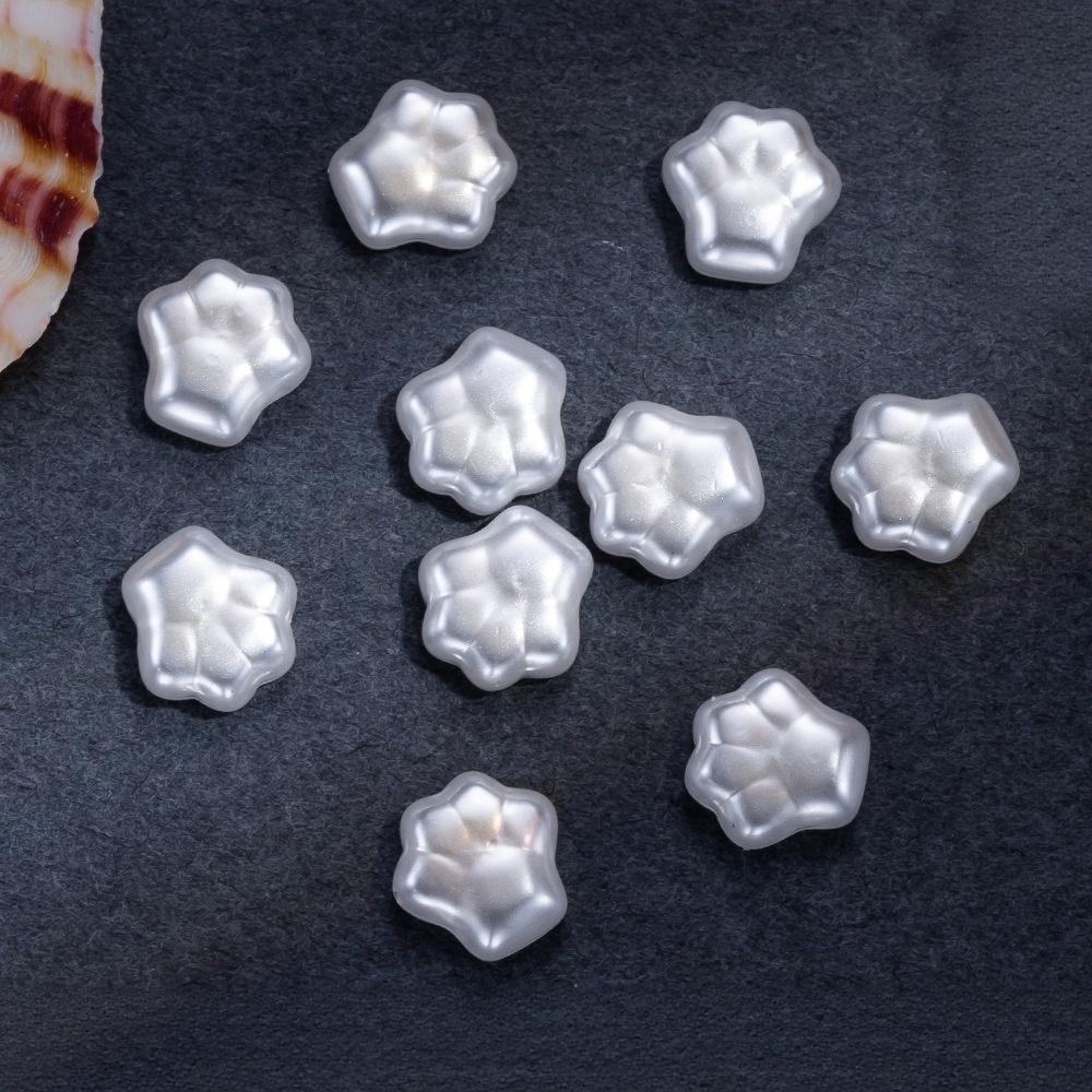 Glass Imitation Pearls, Special‑Shaped, Half Round, Flat Back, for Nail Art & DIY Jewelry Accessories