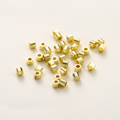 14K Long‑Lasting Gold Plated（2*2.5mm）100pcs/8g