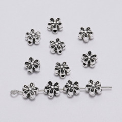 With Flower Stamp