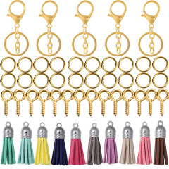 Gold Chain‑Style Tassel Keychain Kit