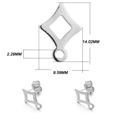 Silver Hollow Rhombus