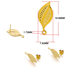 Gold Small Leaf