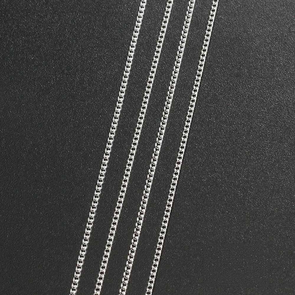 Pendant Chain, Cable Chain With Single Clasp, 1.2mm, 5/10m, for DIY Jewelry Making Supplies