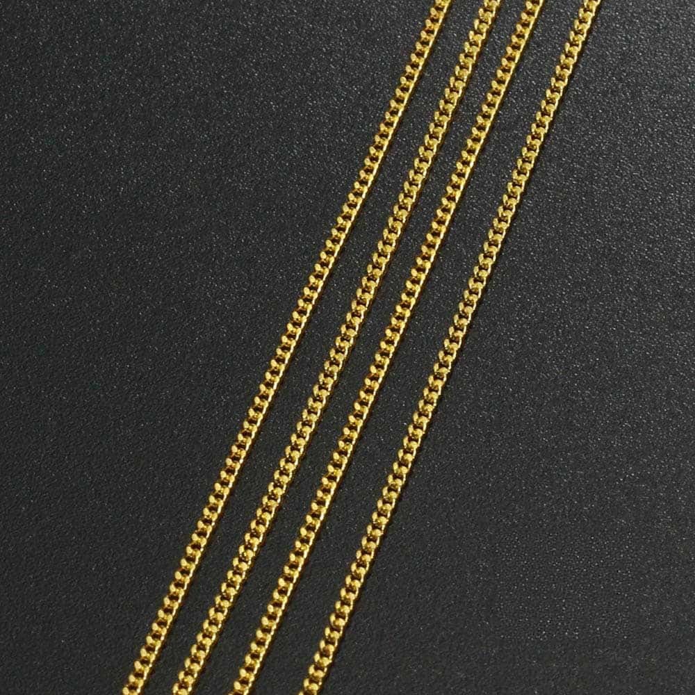 Pendant Chain, Cable Chain With Single Clasp, 1.2mm, 5/10m, for DIY Jewelry Making Supplies