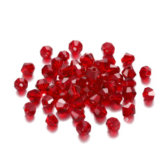 Transparent, Dark Red