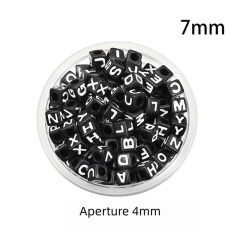 Black White English Beads Large【32g】