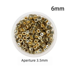 Gold Black Russian Beads【19g】