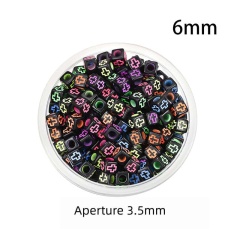 Black Color Cross Beads【19g】