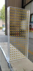 Ceramic frit U profile glass,DCN-U Glass Manufacturer,Ceramic frit U profile glass