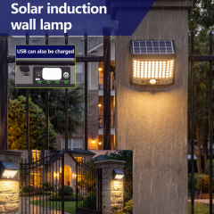 Solar-powered sensor wall lamp,MY SHOP,Solar-powered sensor wall lamp