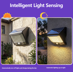 Solar Wall Lamp,MY SHOP,Solar-powered sensor wall lamp