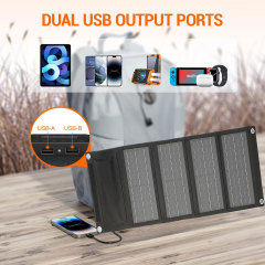 25W folding solar panel,MY SHOP,25W folding solar panel (fabric seam)
