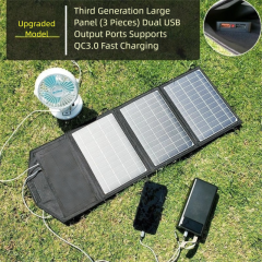 25W folding solar panel,MY SHOP,25W folding solar panel (fabric seam)