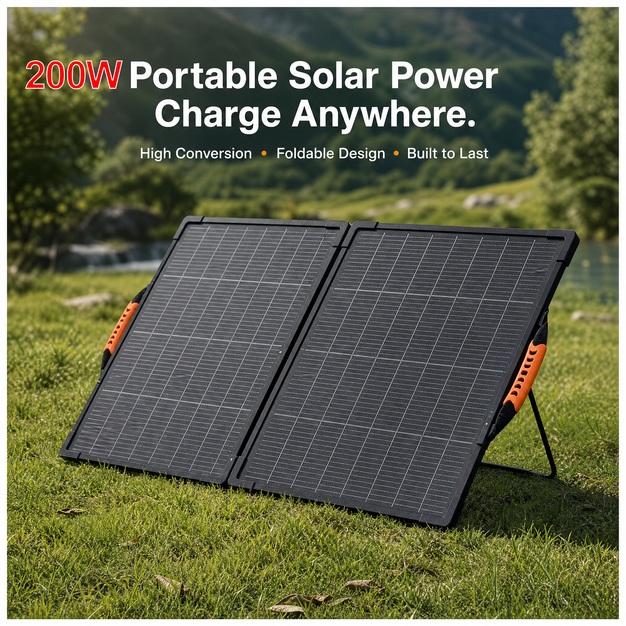 20oW Portable Foldable Solar Panel Charger -23% High-Efficiency monocrystalline Cells, IP67 Waterproof,  Foldable Solar Charging Kit for Camping, RV, Off-Grid Power & Emergency Backup,Chuanxin(Guangdong)New EnergyTechnology Co.,LTD.,20oW Portable Foldable Solar Panel Charger -23% High-Efficiency monocrystalline Cells, IP67 Waterproof,  Foldable Solar Charging Kit for Camping, RV, Off-Grid Power & Emergency Backup