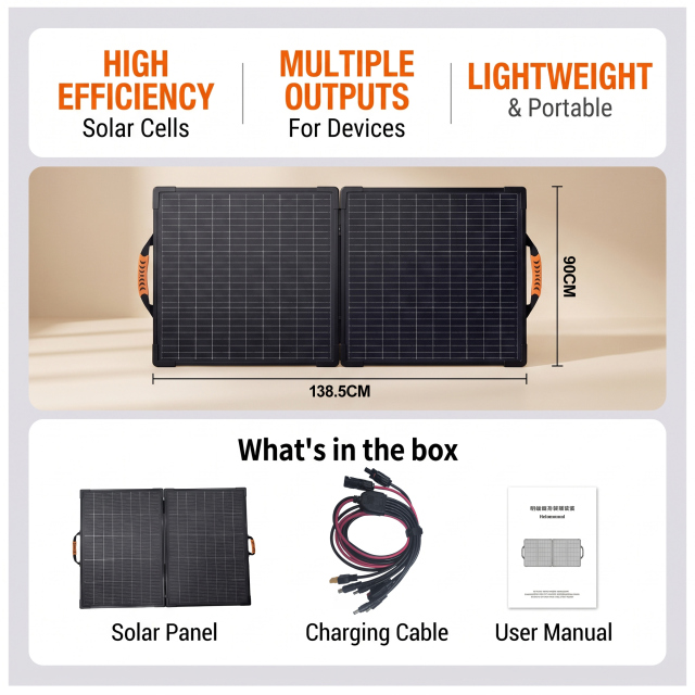 20oW Portable Foldable Solar Panel Charger -23% High-Efficiency monocrystalline Cells, IP67 Waterproof,  Foldable Solar Charging Kit for Camping, RV, Off-Grid Power & Emergency Backup,Chuanxin(Guangdong)New EnergyTechnology Co.,LTD.,20oW Portable Foldable Solar Panel Charger -23% High-Efficiency monocrystalline Cells, IP67 Waterproof,  Foldable Solar Charging Kit for Camping, RV, Off-Grid Power & Emergency Backup
