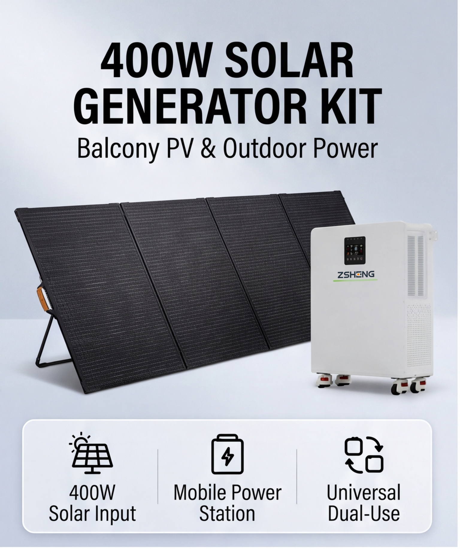 One System. Total Off-Grid Freedom. 1500Wh of Clean Solar Energy, Day and Night.,Chuanxin(Guangdong)New EnergyTechnology Co.,LTD.,One System. Total Off-Grid Freedom. 1500Wh of Clean Solar Energy, Day and Night.