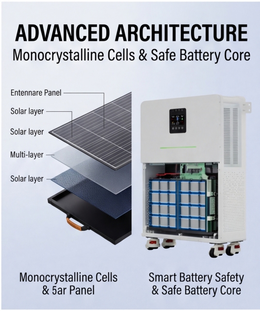 One System. Total Off-Grid Freedom. 1500Wh of Clean Solar Energy, Day and Night.,Chuanxin(Guangdong)New EnergyTechnology Co.,LTD.,One System. Total Off-Grid Freedom. 1500Wh of Clean Solar Energy, Day and Night.