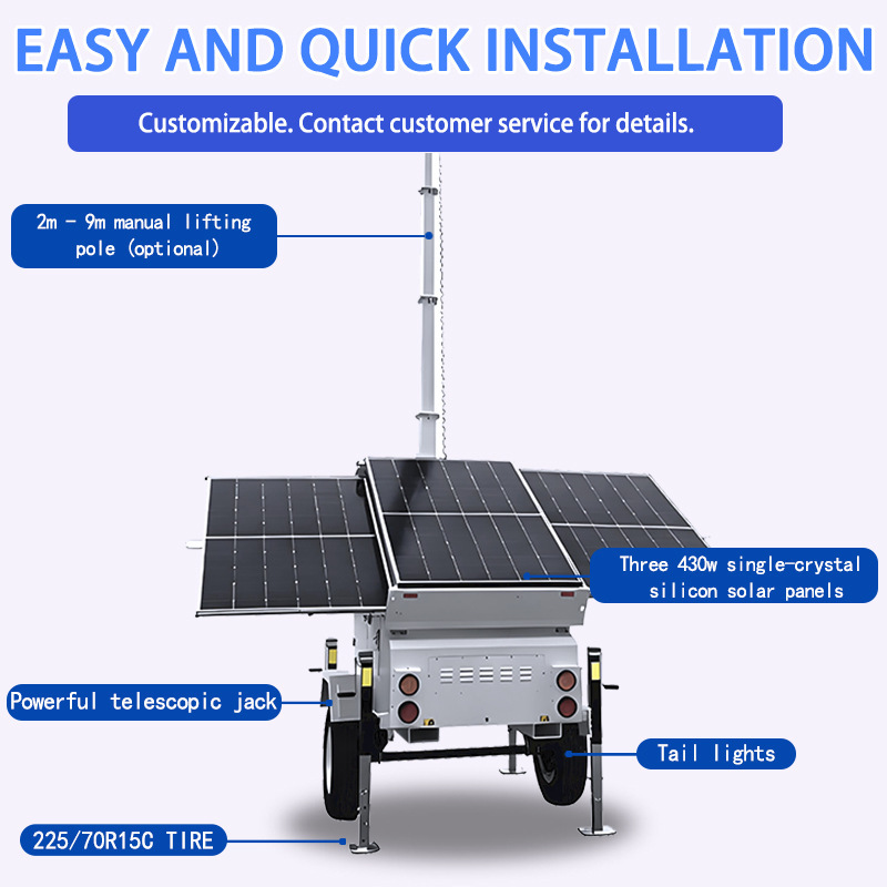 Mobile Solar Power Supply System,Chuanxin(Guangdong)New EnergyTechnology Co.,LTD.,Mobile Solar Power Supply System-Chuanxin(Guangdong)New EnergyTechnology Co.,LTD.