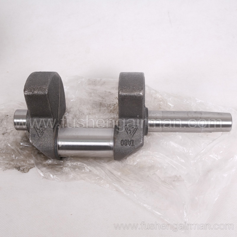 2601028281Fusheng genuine piston compressor parts crankshaft for TA80/FG50 models