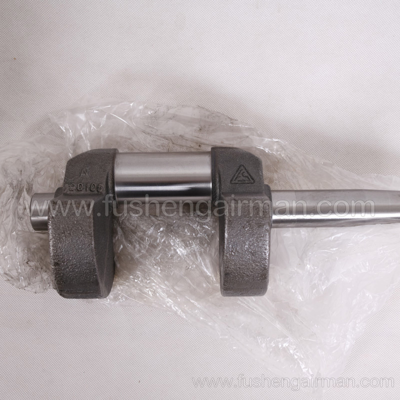 2601028281Fusheng genuine piston compressor parts crankshaft for TA80/FG50 models