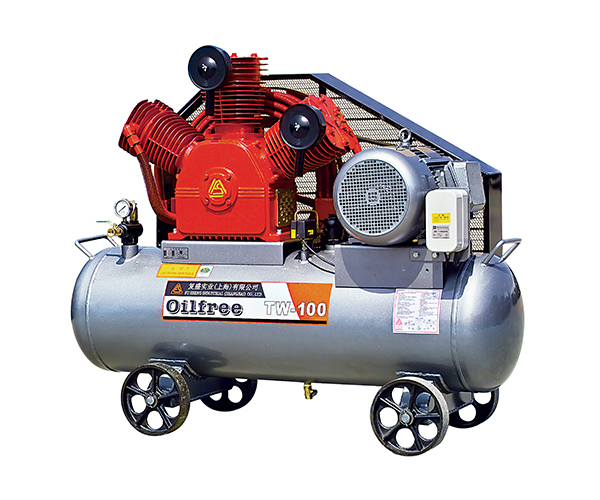 Fusheng TW Series Air-cooled Reciprocating Piston Compressor with Oil-free Lubrication