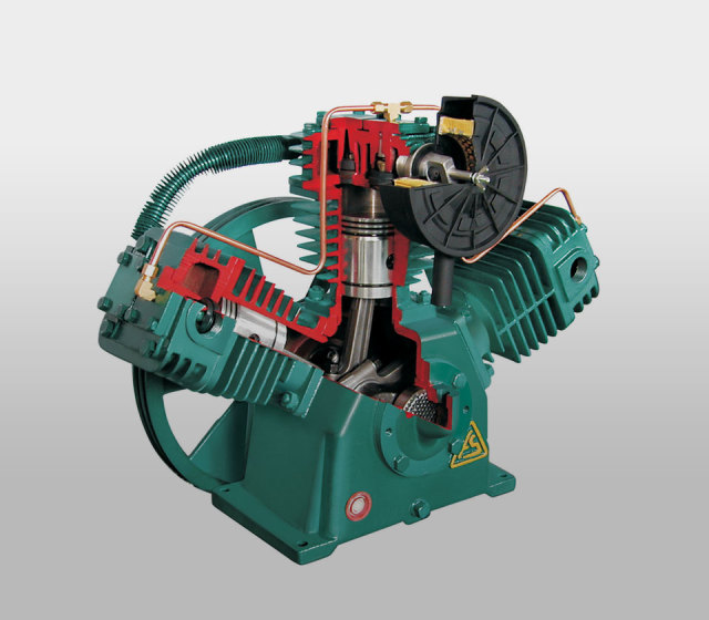 Fusheng A series single-stage micro-oil air-cooled reciprocating air compressors