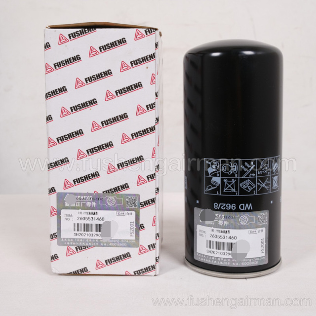 2605531460 Fusheng Genuine Car Air Compressor EBS-22ZG Oil Filter