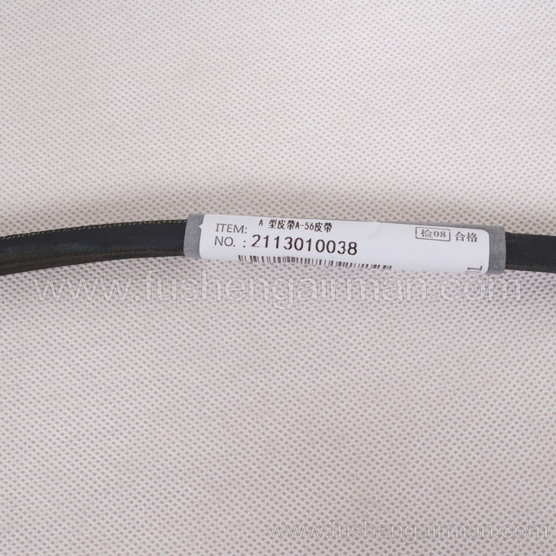 2113010038 Fusheng Genuine Piston Air Compressor Triangle Belt VA-65 A-1422(56")