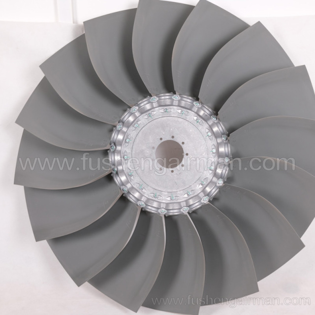 53917-0303001 Fusheng airman mobile air compressor motor fan assembly imported from Japan