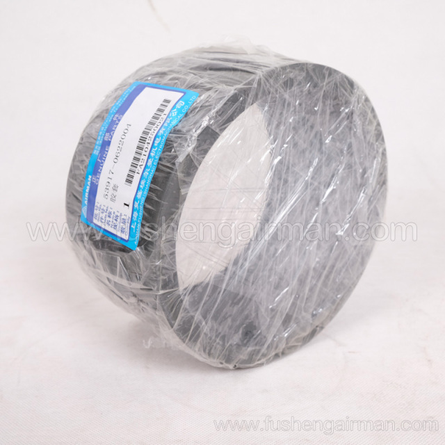 53917-0622004 Fusheng airman  mobile air compressor rubber sleeve rubber black