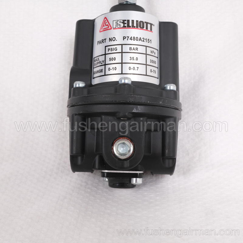 Fusheng Elliott Centrifugal Air Compressor P7480A2151 Pressure Regulator Fairchild