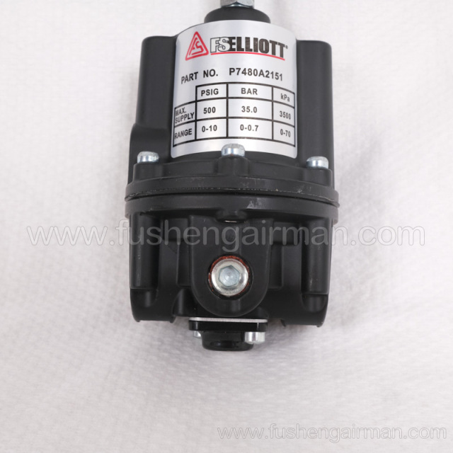 Fusheng Elliott Centrifugal Air Compressor P7480A2151 Pressure Regulator Fairchild
