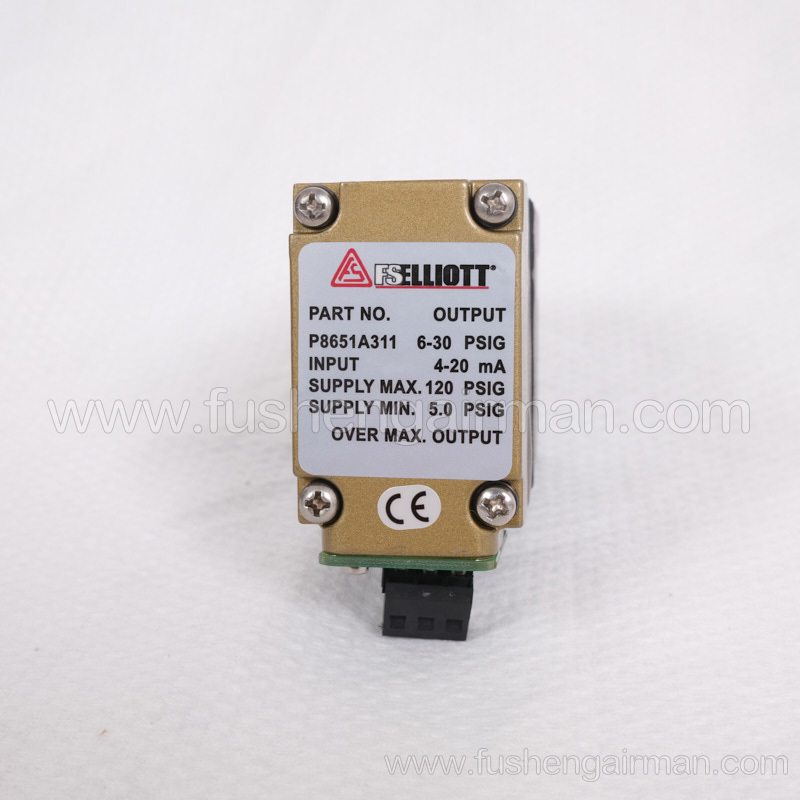 P8651A311 Fusheng ELLIOTT Centrifuge TT7800-402 (3-15) PSIG Electrical Converter